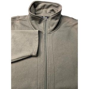 Torrid size 4 Women's Coat Army‎ Green Fleece